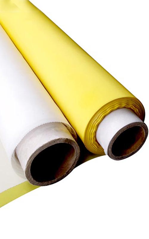 Polyester was introduced to the screen printing market over 40 years ago and quickly replaced traditional silk as the fabric of choice among screen printers all over the world. It is a material that is uniquely suitable for screen printing because of its tensile strength, elastic memory and resistance to chemicals, abrasion heat and moisture.
