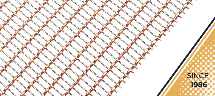 MAISHI architectural metal mesh copper