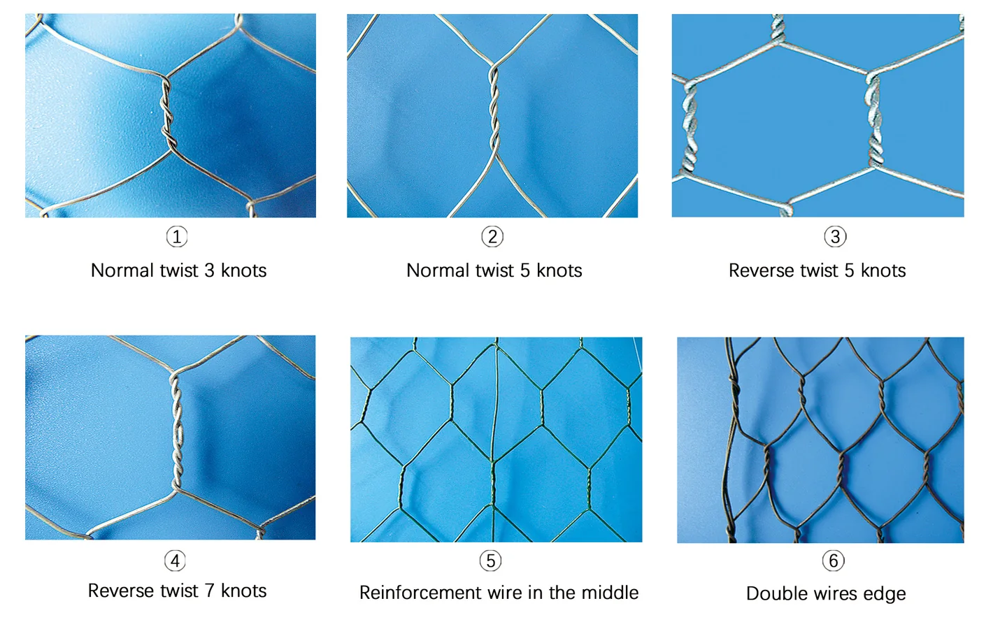 MAISHI hexagonal wire mesh twist types