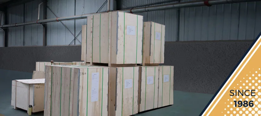 MAISHI packed cartons packing system