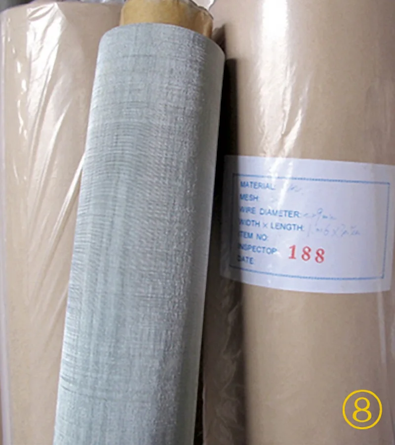 MAISHI stainless steel mesh rolls in packaging
