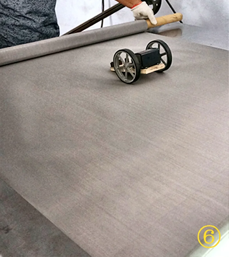 MAISHI stainless steel mesh with measuring wheel