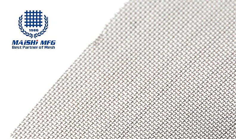 MAISHI stainless steel micron filter mesh close-up