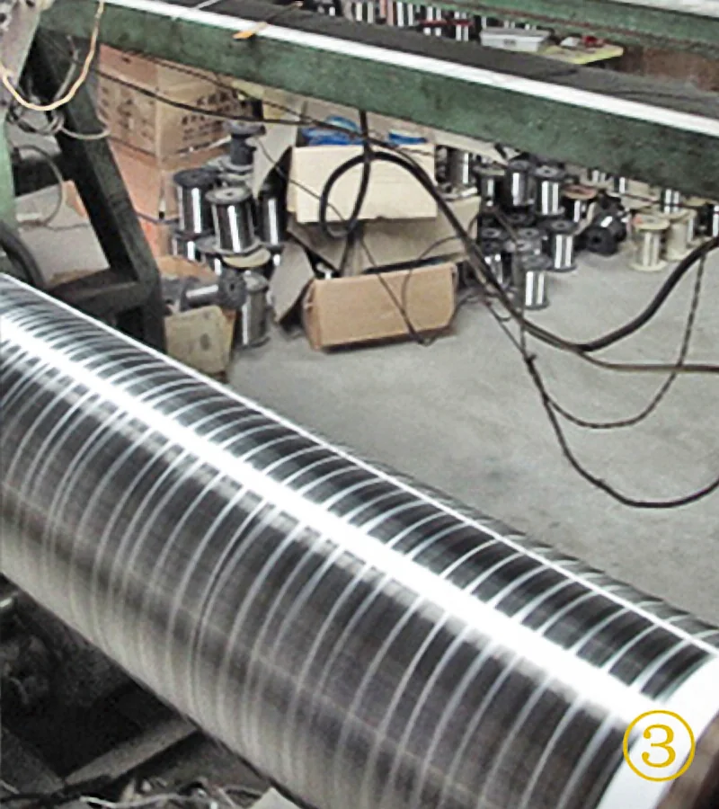 MAISHI stainless steel wire mesh roll on loom