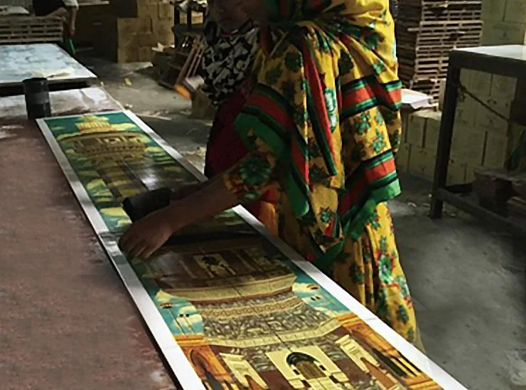 MAISHI textile screen printing