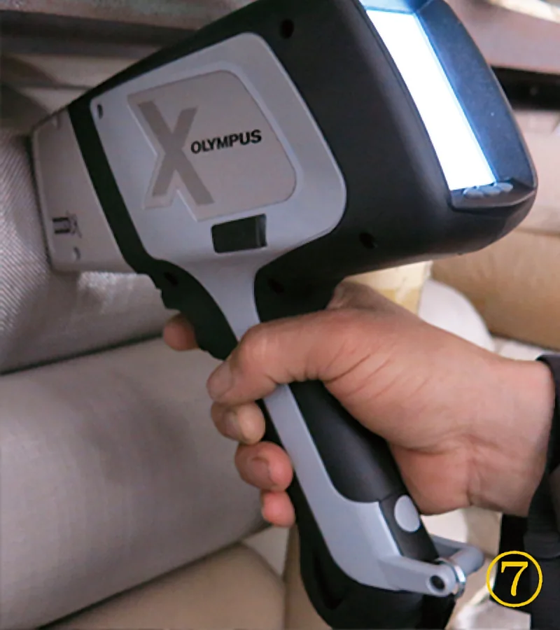 MAISHI XRF alloy analyzer testing